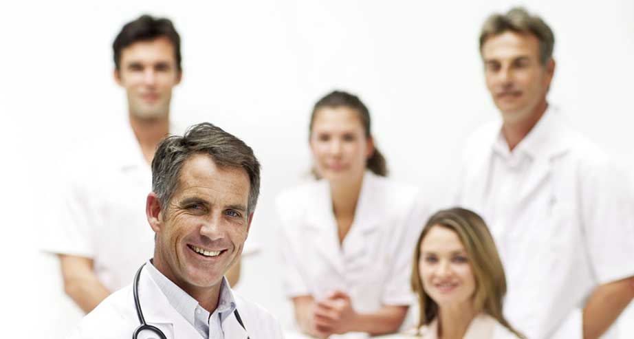 Young Doctors Smiling